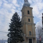 Kostol Všetkých svätých v zime