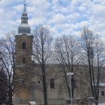Kostol Všetkých svätých v zime