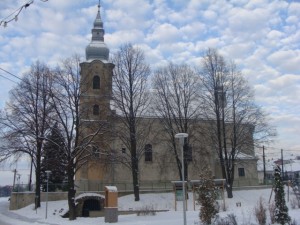 Kostol v zime